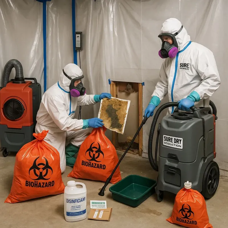Contaminated Water Handling Protocols process in Gold Key Lake, PA