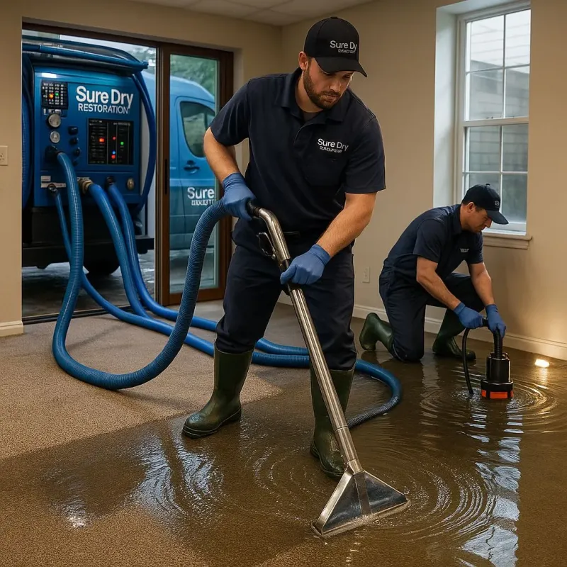 Water Extraction and Removal process in Gold Key Lake, PA